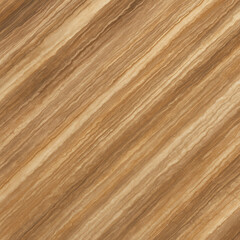 Natural Brown Travertine Marble Texture Background. Linear Stone Surface with Beige Stripes. Elegant Wood Look Floor Pattern.