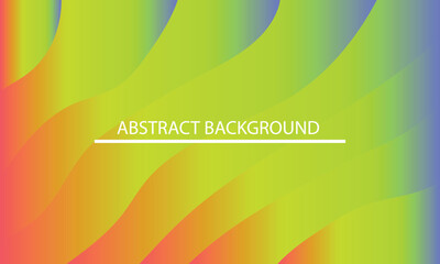 Vibrant abstract background with colorful fluid waves and gradient