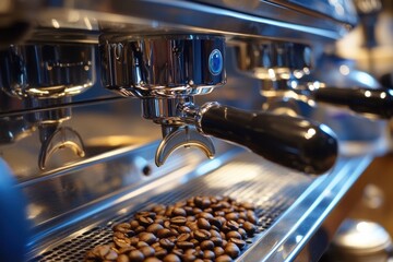 Crafting perfect espresso shots techniques for brewing in a cozy  setting while exploring the art of coffee making