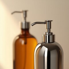 Obraz premium soap dispenser pump
