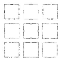 New_Set_Square_Abstract_Doodle_Collection_Elements_Hand_Drawn_Frame_Sketch_Vector_Design_Style_Background_Illustration_17
