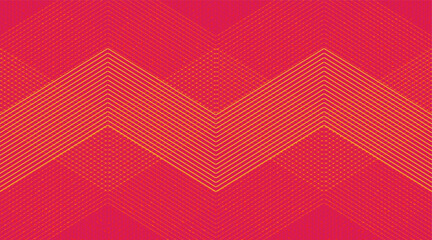 Pink and yellow Waving System Technology Background,Digital and electronic Concept design,Vector illustration.