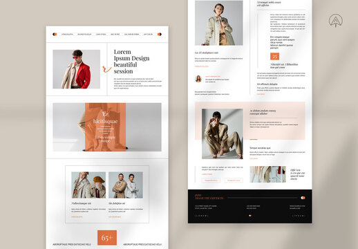 Email News Letter Layout