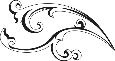 Abstract geometric composition with bold color accents and clean typography elements