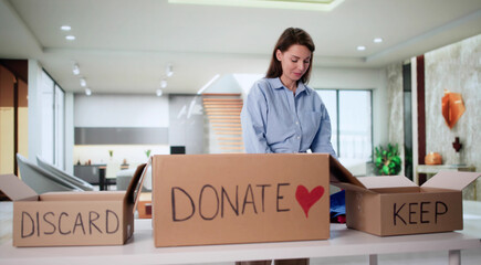 Professional Organizer: Woman Clean, Sort