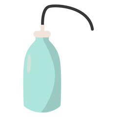 Science Laboratory Equipment. Vector Illustration in Cartoon Design.