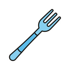 fork icon vector design template