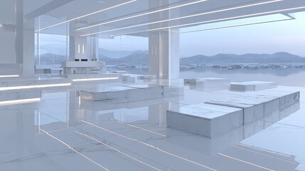 Modern Minimalist Architectural Interior Design