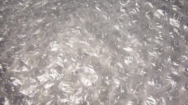 Air bubble wrap for packaging, packaging material