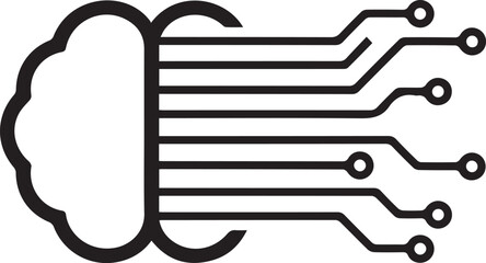 Black abstract vector wrench icon pattern illustration for technology business web design