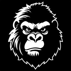 Gorilla Silhouette Bundle | Powerful Ape Vector Set for T-Shirts & Crafts