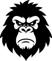 Gorilla Silhouette Bundle | Powerful Ape Vector Set for T-Shirts & Crafts