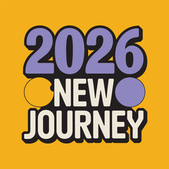 Fototapeta premium 2026 New Journey