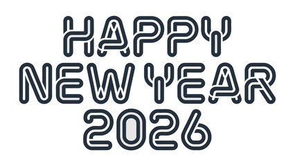 Happy New Year 2026: Celebrate the dawn of 2026 with a cheerful and vibrant message, perfect for spreading joy and well wishes for a fresh beginning.