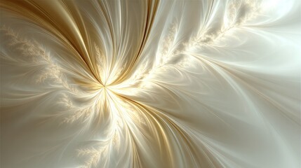 Abstract Gold And Cream Background Design