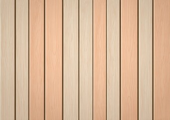 Obraz premium A detailed illustration of vertical wooden planks with light and medium peach tones, showcasing realistic wood grain patterns.