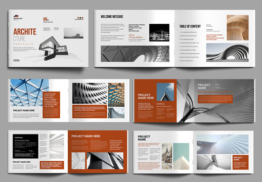 Architecture Portfolio Design Layout