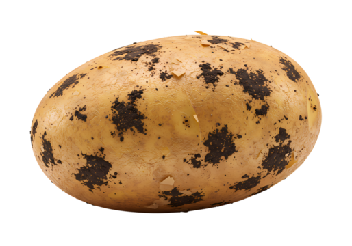 Natural speckled egg with peeling shell, organic texture