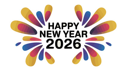 Festive Celebration: Capturing the celebratory essence of New Year 2026, where vibrant colors burst forth to welcome the dawn of a new year, symbolizing joy and anticipation.