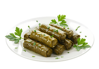 Savory stuffed grape leaves, a delicious Mediterranean delight
