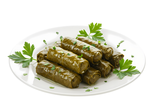 Savory stuffed grape leaves, a delicious Mediterranean delight