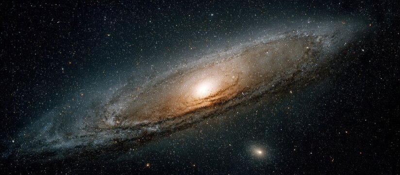 Andromeda Galaxy - A Stunning View of Our Cosmic Neighbor.