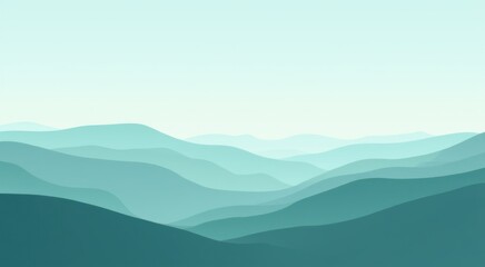 Obraz premium Mountain range with a sky background