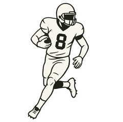053-09-american football  player in action