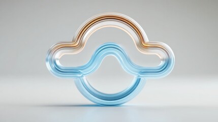 A cloud-shaped circuit board illustration symbolizing the concept of bio-circuit mapping and innovative technology connections