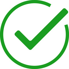 Checkmark icon Vector