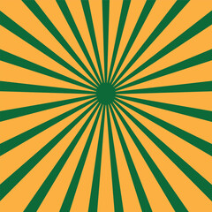 Dynamic abstract spiral design sunbrust Vintage sunrays illustration sunburst pattern colorful design. Abstract circuses sunbrust , stripe background desig .Radiating Stripes green and yellow