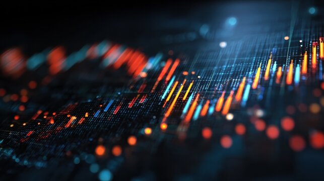 corporate financial growth stock market business data analysis and strategy