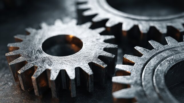 gears representing strategy vision execution and review