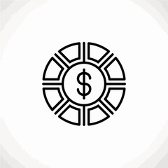 Casino Wheel Money Prize Icon, Dollar Wheel, Gambling Wheel, Money Wheel Game, Fortune Wheel Dollar, Casino Fortune Wheel, Big Six Wheel, Money Spin Wheel, Game Show Wheel, Prize Wheel Dollar, Cash Wh