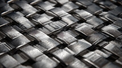 abstract metal grid pattern showcasing the intricate detail and texture of the surface