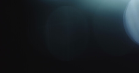 real lens flare through glass effects for overlay