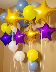 Christmass background with stars