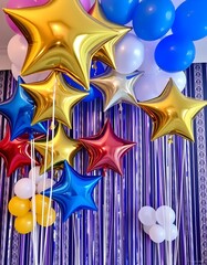 Christmass background with stars