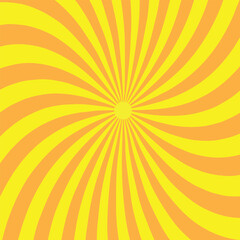 Obraz premium Sunburst Backgroun Dynamic abstract spiral design sunbrust sunburst pattern colorful design. Abstract circuses sunbrust , stripe sunline background design orange and yellow sunbrust