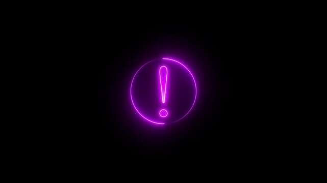 Warning Signs Using Neon Aleart Stock Videos β 5 HD & 4K Footage Clips | Adobe Stock