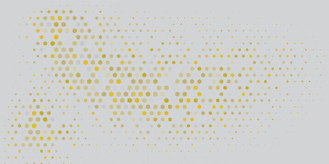 Shape of hexagon concept design abstract technology background. Abstract paper Hexagon pattern with copy space. Simple elements of design for creation of more difficult ideas. vector EPS10.