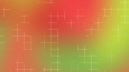 Red and Green Gradient Grid Line Abstract Background Design