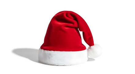 Santa's Festive Hat Holiday Season Concept