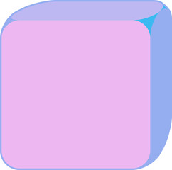 사각 입체 모형 모양