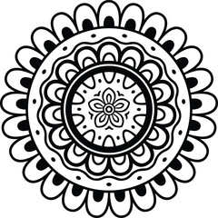 Here are a polished Adobe Stock title options and a nice selling script/description for your mandala design: