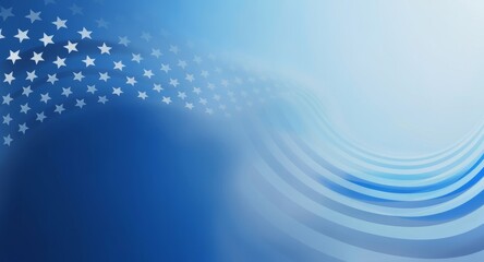 abstract blue background with waves