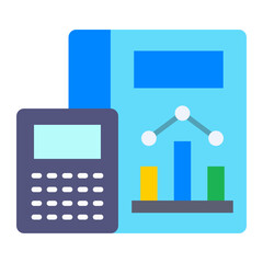Obraz premium Bookkeeping Icon
