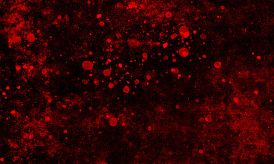 Dramatic red and black grunge texture with a splattered effect, ideal for horror themes or creating a sense of danger in your designs. Add a spooky touch