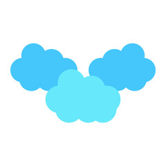 Obraz premium Clouds Icon