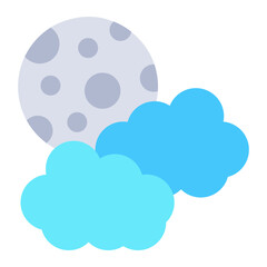 Night clouds Icon